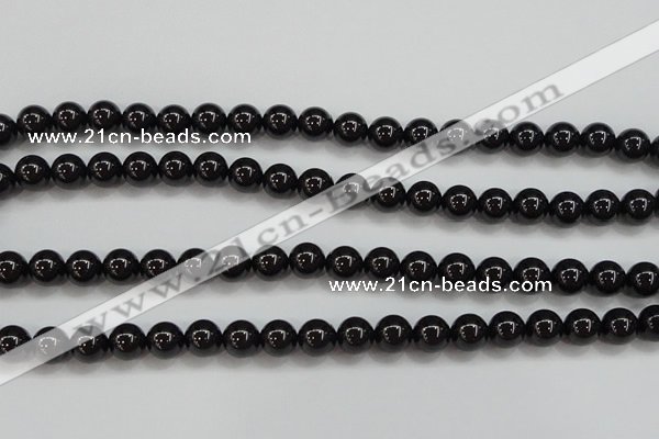 CBS553 15.5 inches 10mm round AA grade black spinel beads