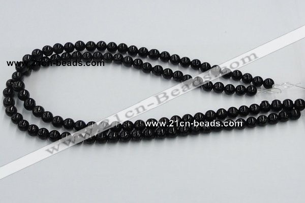 CBT01 16 inches 8mm round natural biotite beads wholesale