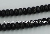 CBT04 16 inches 4*8mm rondelle natural biotite beads wholesale