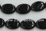 CBT09 16 inches 13*18mm oval natural biotite beads wholesale