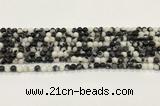 CBW170 15.5 inches 4mm round black & white jasper gemstone beads wholesale