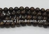 CBZ100 15.5 inches 4mm round bronzite gemstone beads