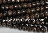 CBZ201 15.5 inches 3*6mm rondelle bronzite gemstone beads