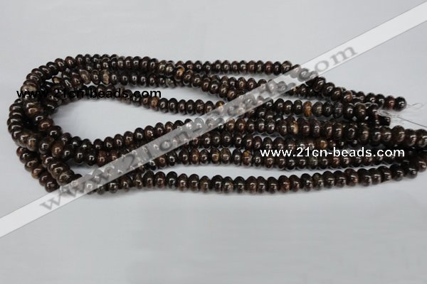 CBZ202 15.5 inches 5*8mm rondelle bronzite gemstone beads