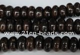 CBZ203 15.5 inches 6*10mm rondelle bronzite gemstone beads