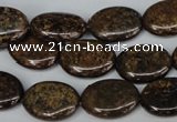 CBZ219 15.5 inches 13*18mm oval bronzite gemstone beads