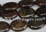 CBZ220 15.5 inches 15*20mm oval bronzite gemstone beads
