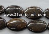 CBZ307 15.5 inches 18*25mm oval bronzite gemstone beads wholesale