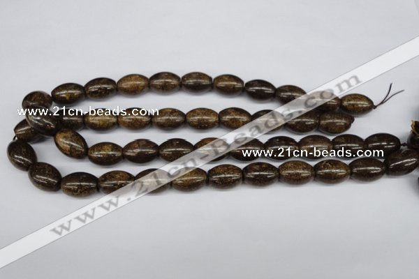 CBZ409 15.5 inches 13*18mm rice bronzite gemstone beads