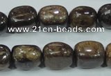 CBZ61 15.5 inches 12*15mm nugget bronzite gemstone beads