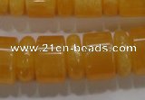 CCA20 15.5 inches 6*18mm & 12*18mm rondelle calcite gemstone beads