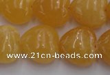 CCA25 15.5 inches 20*20mm heart calcite gemstone beads wholesale