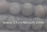 CCA403 15.5 inches 10mm round blue calcite beads wholesale