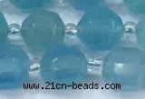 CCB1432 15 inches 7mm - 8mm faceted jade beads