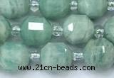 CCB1434 15 inches 7mm - 8mm faceted amazonite beads