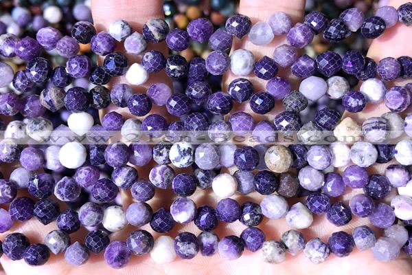 CCB1651 15 inches 6mm faceted teardrop gemstone beads