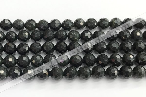 CCB790 15.5 inches 10mm faceted round jade gemstone beads wholesale