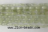 CCB817 15.5 inches 5*12mm rice New jade gemstone beads wholesale