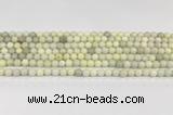 CCB828 15.5 inches 6mm round ivory jasper gemstone beads wholesale