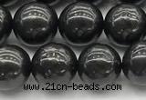 CCB967 15 inches 10mm round shungite gemstone beads wholesale