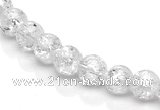 CCC12 grade A 6mm round white crystal beads Wholesale