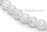 CCC14 grade A 8mm round white crystal beads Wholesale