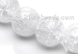 CCC18 16mm round grade A white crystal beads Wholesale