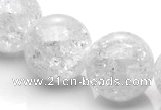 CCC19 18mm round grade A white crystal beads Wholesale