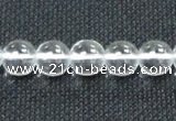 CCC281 15.5 inches 16mm round A grade natural white crystal beads