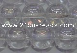 CCC402 15.5 inches 8mm round AB-color white crystal beads