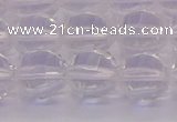 CCC623 15.5 inches 10mm faceted round natural white crystal beads