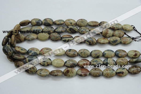 CCD05 15.5 inches 13*18mm oval cordierite beads wholesale