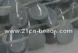 CCE07 16 inches 13*18mm flat teardrop celestite gemstone beads