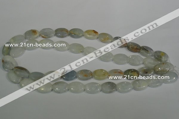 CCE14 15.5 inches 13*18mm oval natural celestite gemstone beads