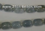 CCE24 15.5 inches 10*12mm drum natural celestite gemstone beads