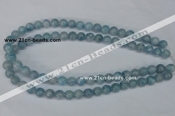 CCE52 15.5 inches 10mm round dyed natural celestite gemstone beads