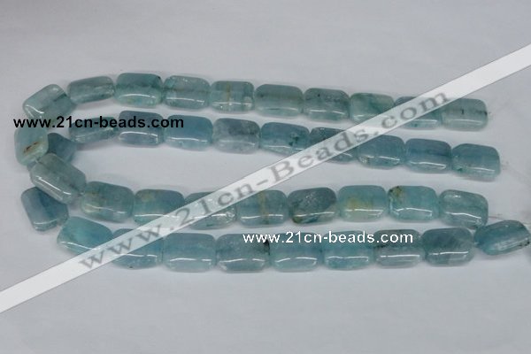 CCE54 15.5 inches 15*20mm rectangle dyed natural celestite gemstone beads