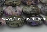 CCG103 15.5 inches 13*18mm oval charoite gemstone beads