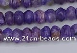 CCG116 15.5 inches 4*7mm rondelle charoite gemstone beads