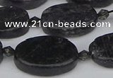 CCG129 15.5 inches 15*20mm oval charoite gemstone beads