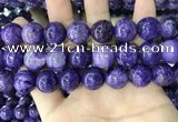 CCG147 15.5 inches 14mm round charoite gemstone beads