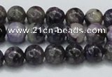 CCG21 15.5 inches 10mm round natural charoite gemstone beads