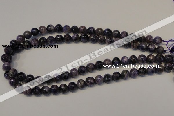 CCG27 15.5 inches 10mm round natural charoite gemstone beads