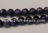 CCG31 15.5 inches 8mm round natural charoite gemstone beads