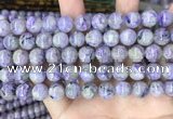 CCG321 15.5 inches 10mm round natural charoite beads wholesale