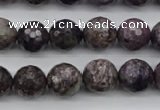 CCG58 15.5 inches 11mm faceted round natural charoite beads