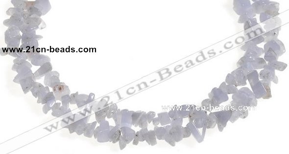 CCH01 34 inches purple agate chips gemstone beads wholesale