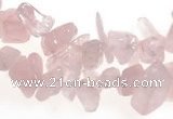 CCH09 32 inches rose quartz chips gemstone beads wholesale