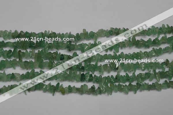 CCH200 34 inches 3*5mm green aventurine chips gemstone beads wholesale