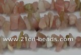 CCH202 34 inches 3*5mm pink opal chips gemstone beads wholesale